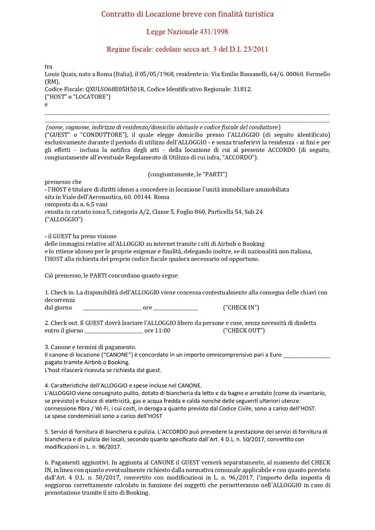 Le Bon'eur Appartamento Roma